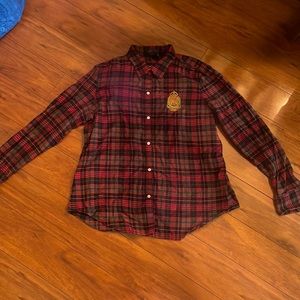 Ralph Lauren plaid button up size XL